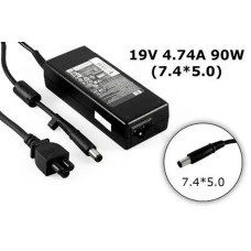 Блок питания для ноутбука HP 90W 19V 4.74A 7.4*5.0mm pin с кабелем питания (00-00006750)