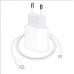 Комплект быстрой зарядки для Apple iPhone, Сетевое зарядное устройство 20W USB-C Power Adapter, Кабель зарядки Type-C to Lightning