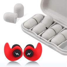 Беруши для сна с шумоподавлением от храпа и сильного шума Многоразовые защита слуха, для Сна, Работы, Концертов красные Pavlysh СС-33 Беруши для сна с шумоподавлением от храпа и сильного шума Многоразовые защита слуха, для Сна, Работы, Концертов красные Pavlysh СС-33