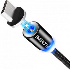 Магнитный кабель Floveme Micro USB 2 метра Black (001030)