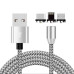 Магнитная зарядка кабель USB 3 в 1 X-Cable TP MicroUSB Lightning Type C Magnetic USB Cable 1М Black