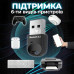 Bluetooth адаптер 5.3 + EDR блютуз адаптер для комп'ютера ноутбука мыши клавиатуры принтеров динамиков наушников Windows 11/10/8.1/8/7/XP Pavlush YT-78