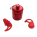 Беруши для сна работы защита от шума Perfect Pro Plugz 3 flange + футляр Red