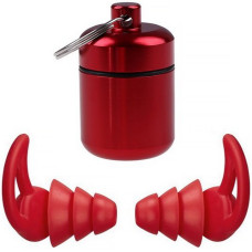Беруши для сна работы защита от шума Perfect Pro Plugz 3 flange + футляр Red Беруши для сна работы защита от шума Perfect Pro Plugz 3 flange + футляр Red