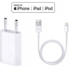 Комплект зарядки для iPhone Apple Сетевое зарядное устройство 5W USB Power Adapter Кабель USB to Lightning