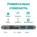 USB хаб переходник для ноутбука USB Type C to PD SD/TF card reader 2xUSB 3.0 5в1 Pavlysh UH51
