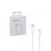 Комплект быстрой зарядки 20 Вт для Apple iPhone iPod, Сетевое зарядное устройство 20W USB-C Power Adapter (Type-C), Кабель зарядки USB-C to Lightning
