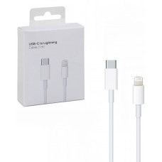 Кабель быстрой зарядки для Apple iPhone iPad Type-C (USB-C) to Lightning White