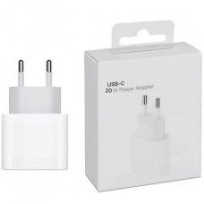 Сетевое зарядное устройство 20 Вт Блок зарядки Type-C для Apple iPhone, iPod 20W USB-C Power Adapter White