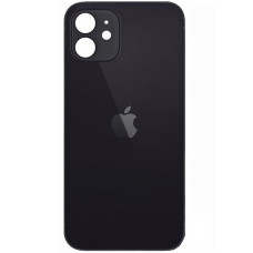 Задняя крышка (стекло) iPhone 12 Black, цвет Черный Original Задняя крышка (стекло) iPhone 12 Black, цвет Черный Original