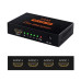 Сплиттер разветвитель 4-х портовый HDMI V1.4 1x4 HDTV UHD 4Kx2K 3D Pavlysh HU-4 Black
