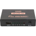 Сплиттер разветвитель 4-х портовый HDMI V1.4 1x4 HDTV UHD 4Kx2K 3D Pavlysh HU-4 Black