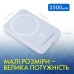 УМБ Портативная батарея Powerbank (павербанк) для iPhone с беспроводной зарядкой MagSafe 5W 3500 мАч iGlaz Pavlysh MG-3