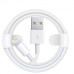 Кабель синхронизации зарядки для iPhone Lightning to USB Шнур для устройств Apple White 2М