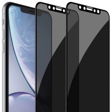 Защитное стекло PRIVACY GLASS (Анти-шпион) 2шт в уп. на весь экран для iPhone X/Xs/Xr/Xs Max/11/11 Pro/11 Pro Max/12/12 Pro/12 Mini/12 Pro Max/13 Mini/13/13 Pro/13 Pro Max/14/14 Pro/14 Plus/14 Pro Max