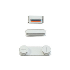 Набор кнопок для iPhone 5S (Silver)
