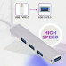 USB - хаб type c hub переходник для макбука адаптер USB HUB to 4-Port USB-A Pavlysh KA-13