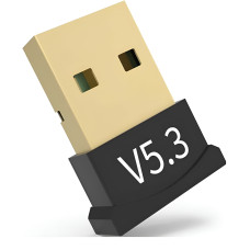 Bluetooth адаптер USB 5.3 для комп'ютера ноутбука блютуз адаптер Windows 11/10/8.1 iGlaz DL33