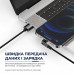 Магнитный кабель для быстрой зарядки Data кабель для передачи данных USB-кабель 3в1 Lightning Micro USB Type C USB C 3A Быстрая зарядка Вращение на 540° 1М Pavlysh XC-17